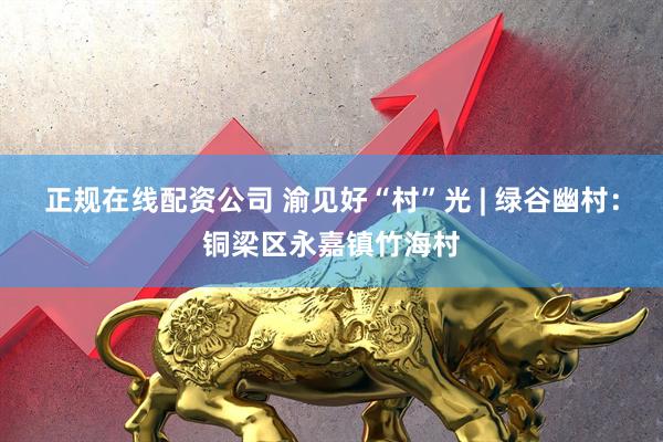 正规在线配资公司 渝见好“村”光 | 绿谷幽村：铜梁区永嘉镇竹海村